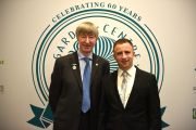 GCA CEO, Peter Burks and GCA Chairman, Ben Harrison Operations Director for Haskins Garden Centres.